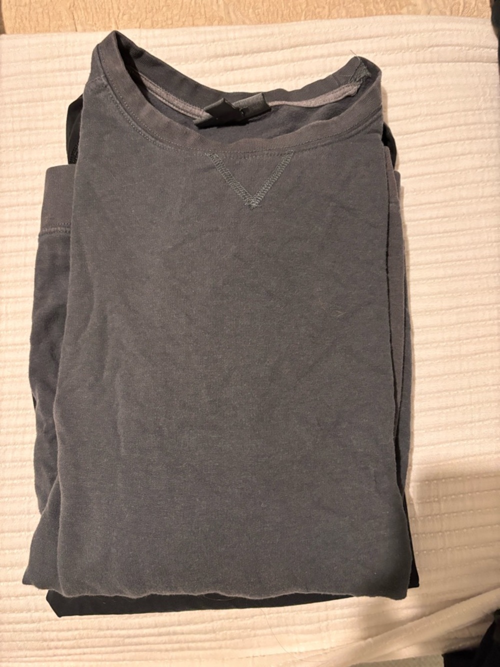 Free Fly Apparel Men's Long Sleeve Tee - Charcoal